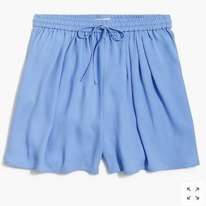 J Crew Drawstring Blue Shorts